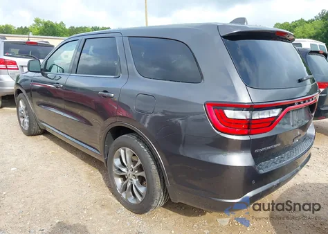 2020 Dodge Durango Gt из США, поврежденный, VIN 1C4RDHDG6LC259550